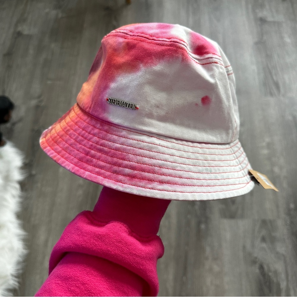 Steve Madden Pink Bucket Hat